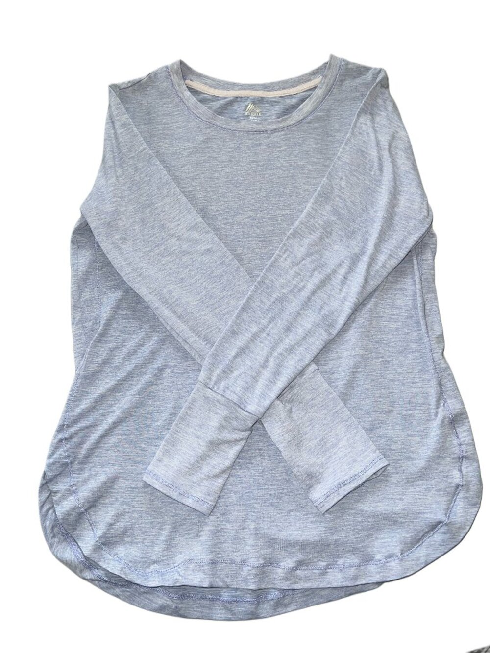 RBX Lavender Heathered Athletic Long Sleeve Top Women’s Medium